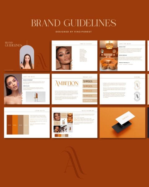 Text Based Brand Identity Suite